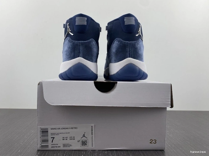 HYPE 11 Jordan Navy AR0715-441 Midnight Velvet WMNS Air 0806